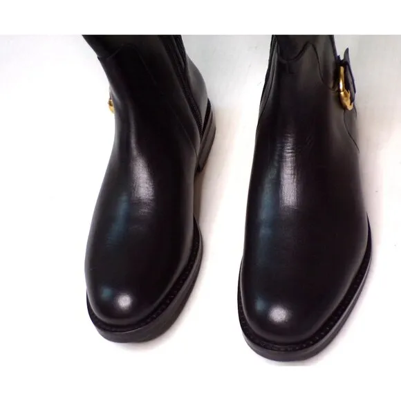 🆕 COLE HAAN Clover Stretch Tall Knee High Boot 6 Black