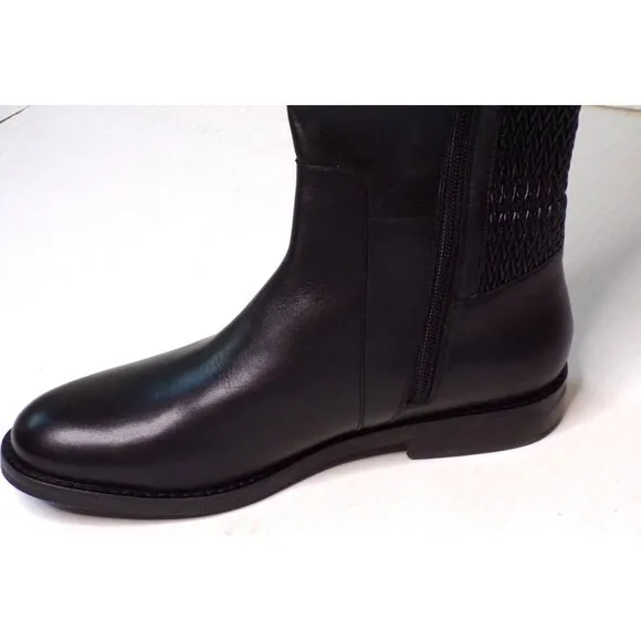 🆕 COLE HAAN Clover Stretch Tall Knee High Boot 6 Black