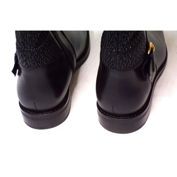 🆕 COLE HAAN Clover Stretch Tall Knee High Boot 6 Black