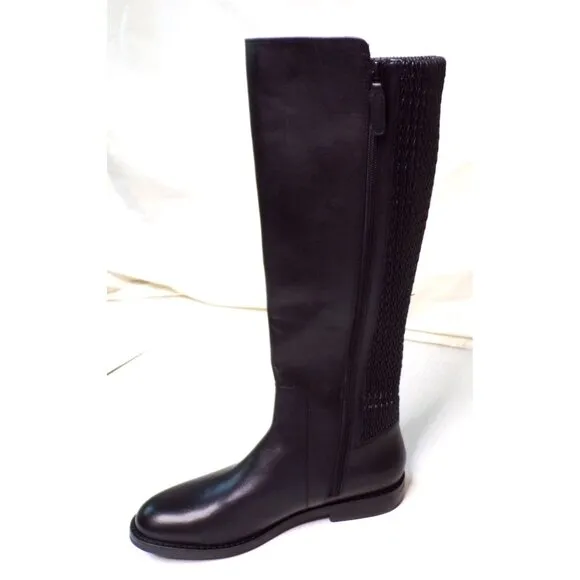 🆕 COLE HAAN Clover Stretch Tall Knee High Boot 6 Black