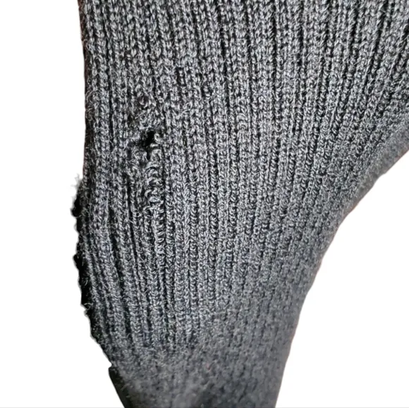 * Flaw * NWT Bitte Kai Rand Ribbed Merino Wool Ruffle Skirt Size XS