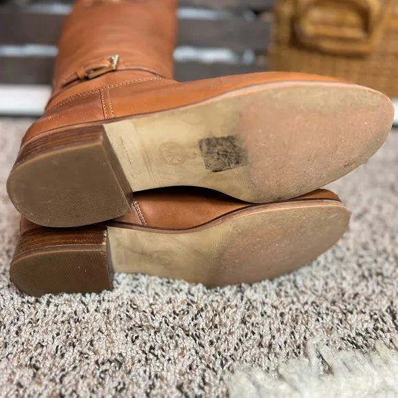 ✨ Michael Kors Stockard Boot Luggage Leather