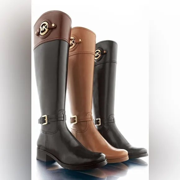 ✨ Michael Kors Stockard Boot Luggage Leather
