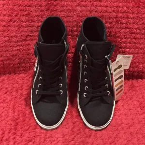 ❤️ SUPERGA ❤️ RARE COLLECTION LUXURY CANVAS UNISEX SUPER CUTE HIGH TOP SNEAKERS