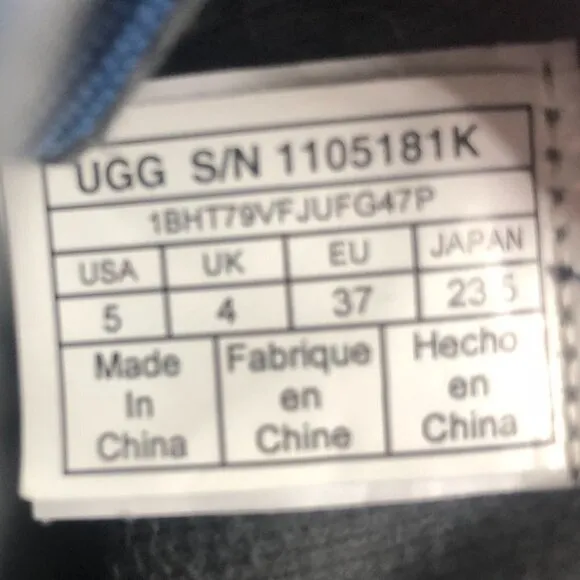 ✅ UGG Canoe Waterproof Leather Mid-Top Sneakers, Kids 5