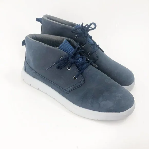 ✅ UGG Canoe Waterproof Leather Mid-Top Sneakers, Kids 5
