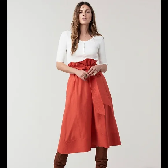 3X “HOST PICK” Diane Von Furstenberg Cotton Skirt