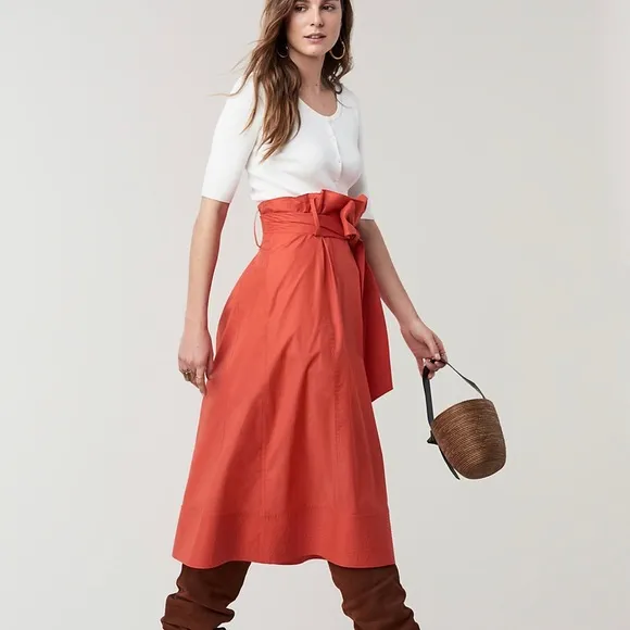 3X “HOST PICK” Diane Von Furstenberg Cotton Skirt