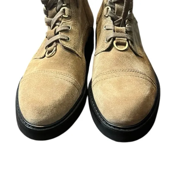 40 EU/ 10 US ALLSAINTS Lira Suede Boots in Desert Sand
