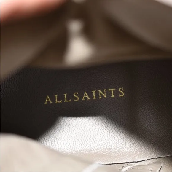 40 EU/ 10 US ALLSAINTS Lira Suede Boots in Desert Sand
