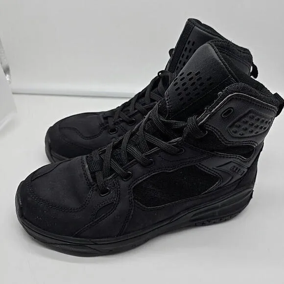 5.11 Tactical Boots Mens 6 Halcyon Stealth Black Waterproof Military Mid Top