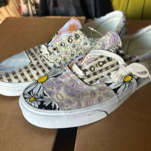 #55❤️ BRAND NEW VANS ERA MEADOW PATCHWORK SNEAKERS
