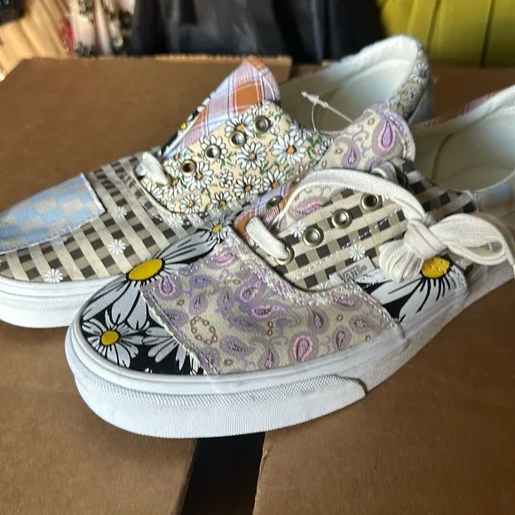 #55❤️ BRAND NEW VANS ERA MEADOW PATCHWORK SNEAKERS