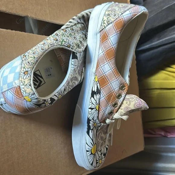 #55❤️ BRAND NEW VANS ERA MEADOW PATCHWORK SNEAKERS