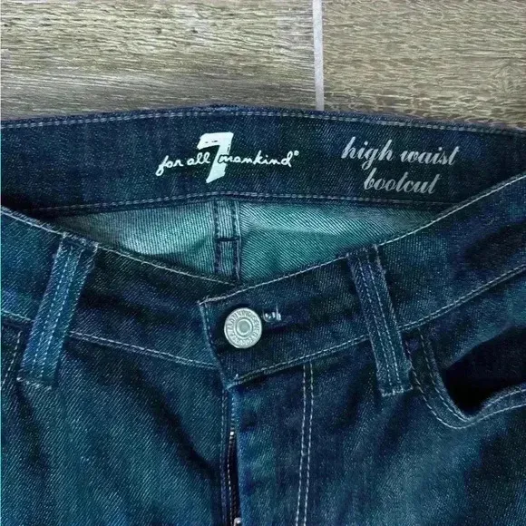 7 For All Mankind High Waist Bootcut Flare P3443805 26 70’s denim rare vintage