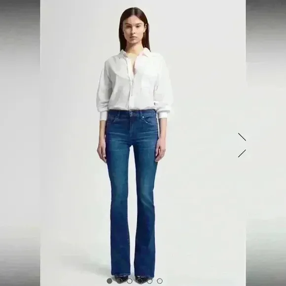 7 For All Mankind High Waist Bootcut Flare P3443805 26 70’s denim rare vintage