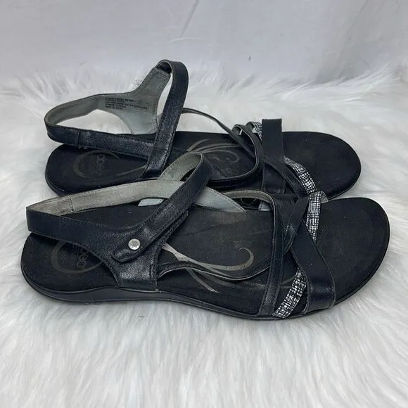 Abel  BioSystem Bobbie Neutral Strappy Sandals Sz 9