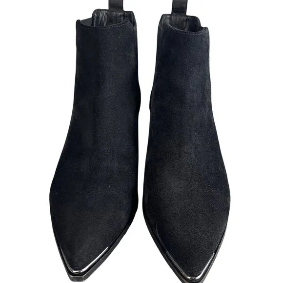 Acne Studios Jensen Bootie Black Suede Size 38 (US 8) Made in Italy