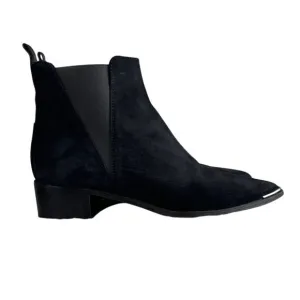 Acne Studios Jensen Bootie Black Suede Size 38 (US 8) Made in Italy