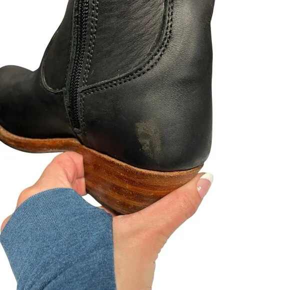 Adelante Leather Western Riding Boots Womens 7