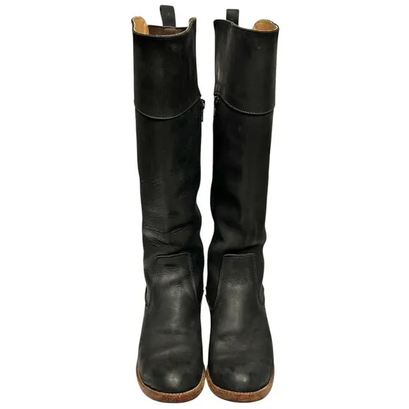 Adelante Leather Western Riding Boots Womens 7