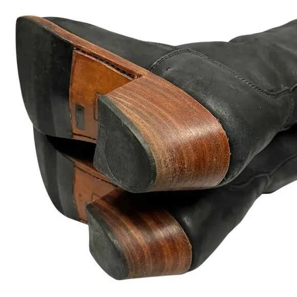 Adelante Leather Western Riding Boots Womens 7