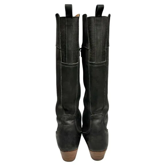 Adelante Leather Western Riding Boots Womens 7