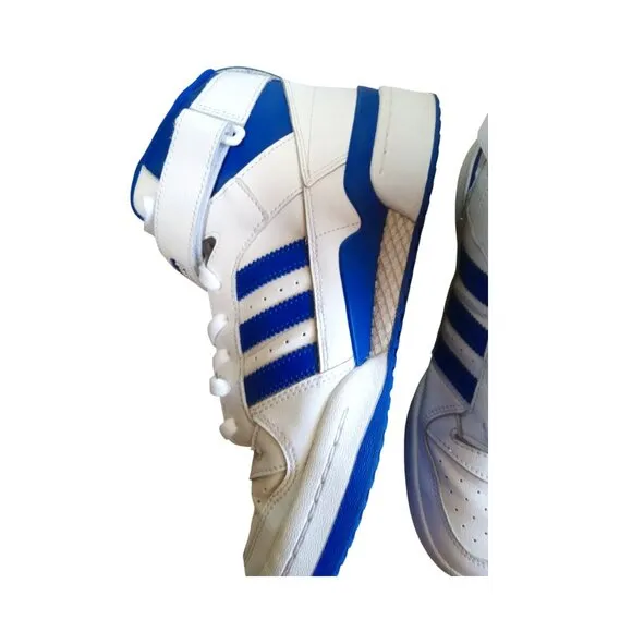 Adidas Forum Mid Men Sneakers White Royal Size 10