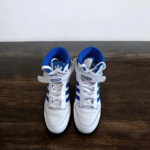 Adidas Forum Mid Men Sneakers White Royal Size 10
