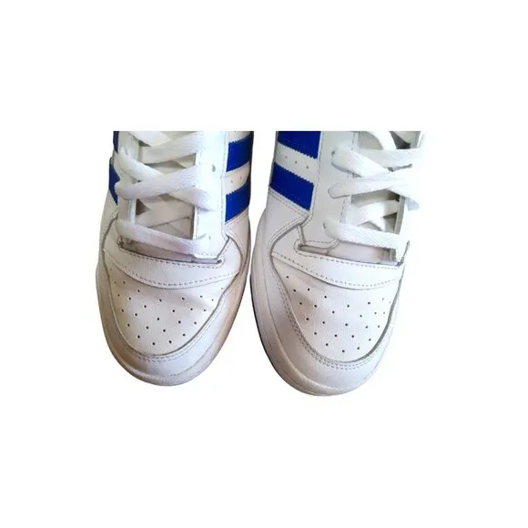 Adidas Forum Mid Men Sneakers White Royal Size 10