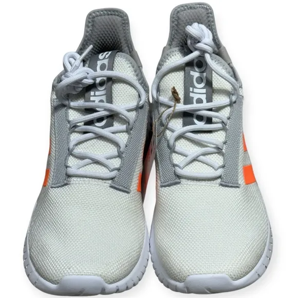Adidas Kaptir 2.0 Mens Size 12 M White Grey Orange Training Sneaker Walk Run