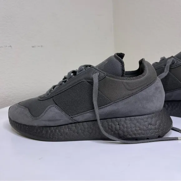 adidas New York Present X Daniel Arsham Dark Grey‎ Urban Trail Sneakers Men's 7