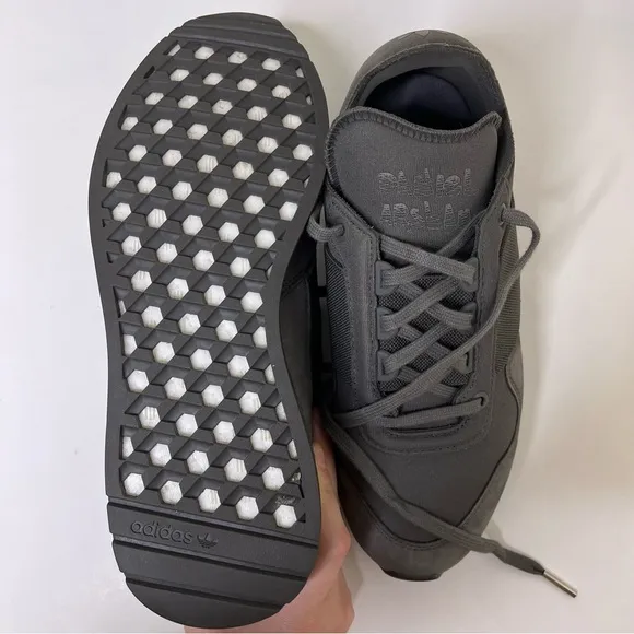 adidas New York Present X Daniel Arsham Dark Grey‎ Urban Trail Sneakers Men's 7