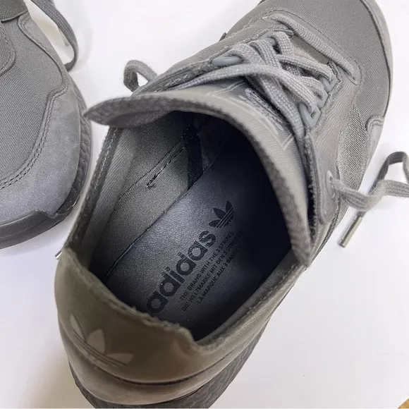 adidas New York Present X Daniel Arsham Dark Grey‎ Urban Trail Sneakers Men's 7