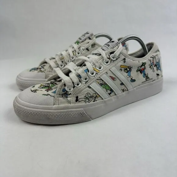 Adidas Nizza Disney‎ Sport Goofy Sneakers Mens Size 11 Low Top Athletic Shoes