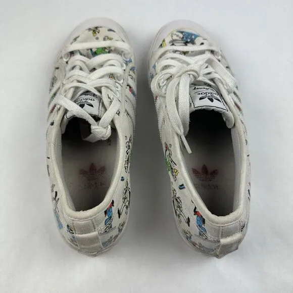Adidas Nizza Disney‎ Sport Goofy Sneakers Mens Size 11 Low Top Athletic Shoes