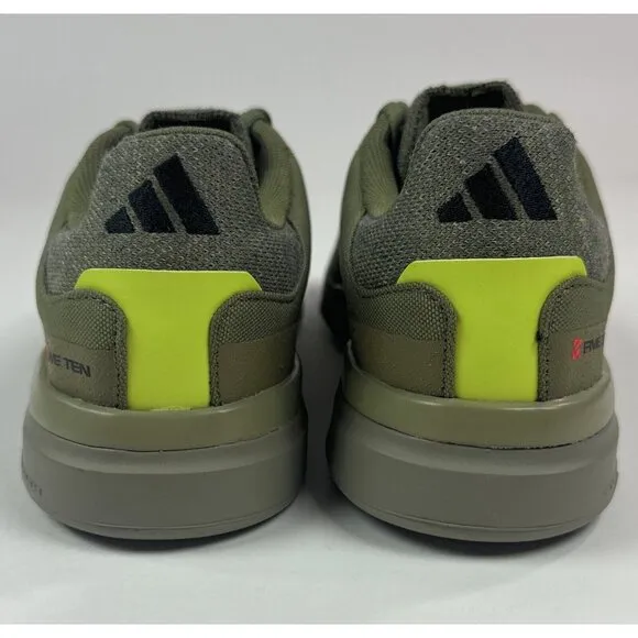 Adidas Sleuth DLX Canvas Mountain Bike Mens 10.5 Green Low Shoes HQ2114 New
