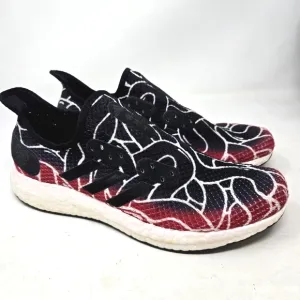 ADIDAS Speedfactory AM4MLS Stylish Black and Red Patterned Sneakers