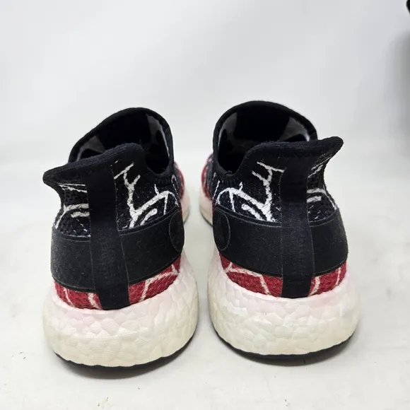 ADIDAS Speedfactory AM4MLS Stylish Black and Red Patterned Sneakers