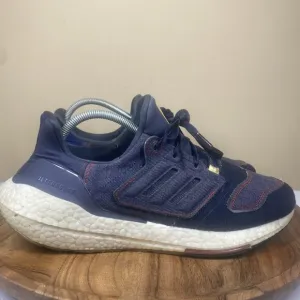 Adidas Ultraboost 22 Denim Shadow Navy Mens Blue Size 10.5 Running Shoes