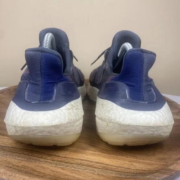 Adidas Ultraboost 22 Denim Shadow Navy Mens Blue Size 10.5 Running Shoes