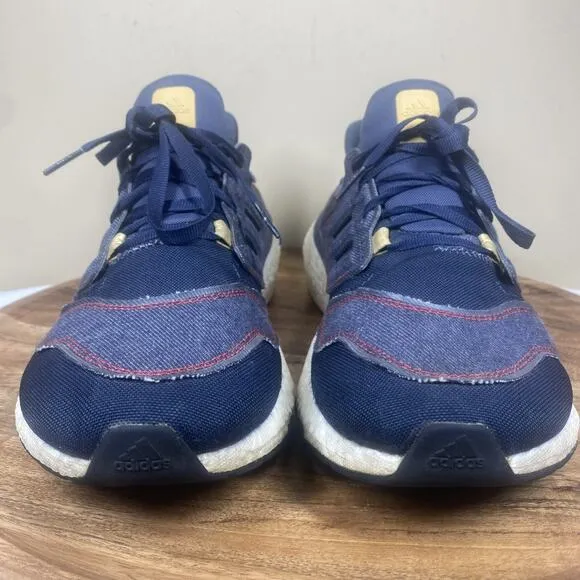 Adidas Ultraboost 22 Denim Shadow Navy Mens Blue Size 10.5 Running Shoes