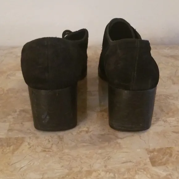 Aerosoles Black Suede Loafers