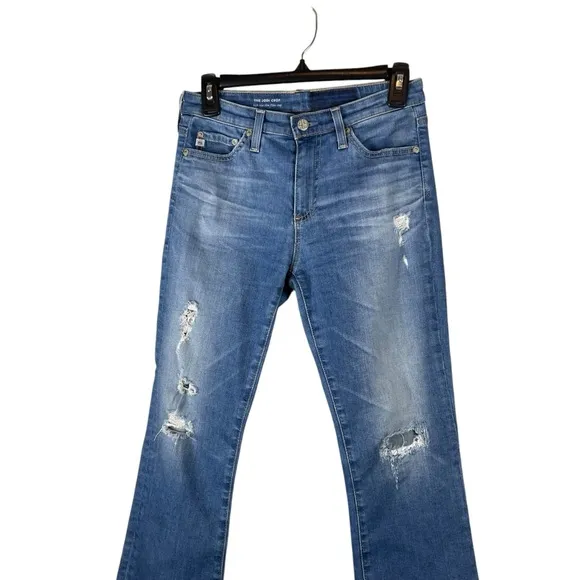 AG Adriano Goldschmied The Jodi Crop Jeans – High-Rise Slim Flare, Size 25