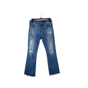 AG Adriano Goldschmied The Jodi Crop Jeans – High-Rise Slim Flare, Size 25