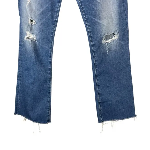 AG Adriano Goldschmied The Jodi Crop Jeans – High-Rise Slim Flare, Size 25