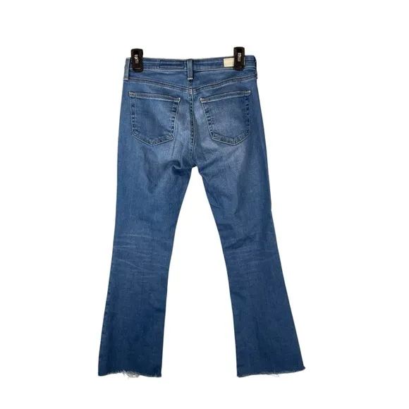 AG Adriano Goldschmied The Jodi Crop Jeans – High-Rise Slim Flare, Size 25
