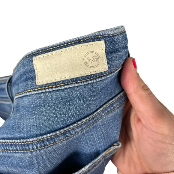 AG Adriano Goldschmied The Jodi Crop Jeans – High-Rise Slim Flare, Size 25