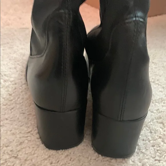 AGL Black Over the Knee-High Stretch Boots EU 41