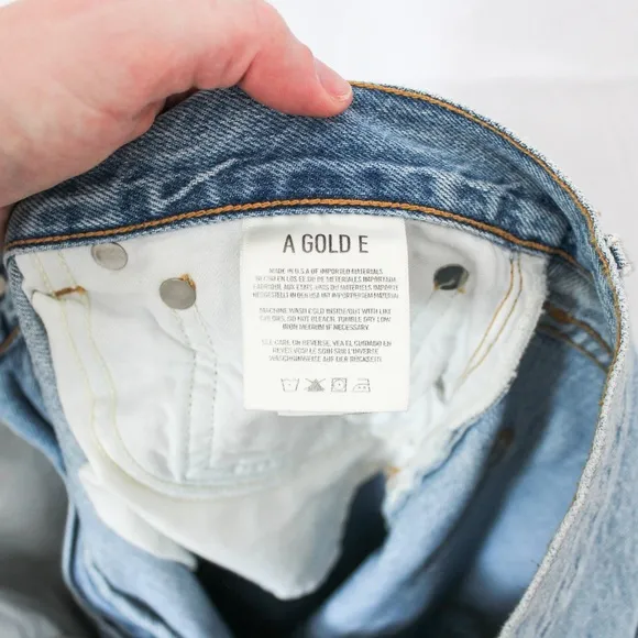 AGOLDE 90'S Pinch Waist High Rise Straight Jean 29